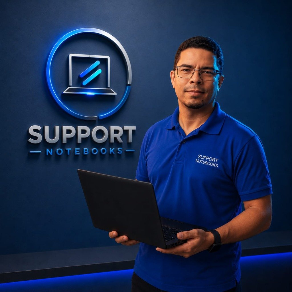 Especialista técnico da Support Notebooks
